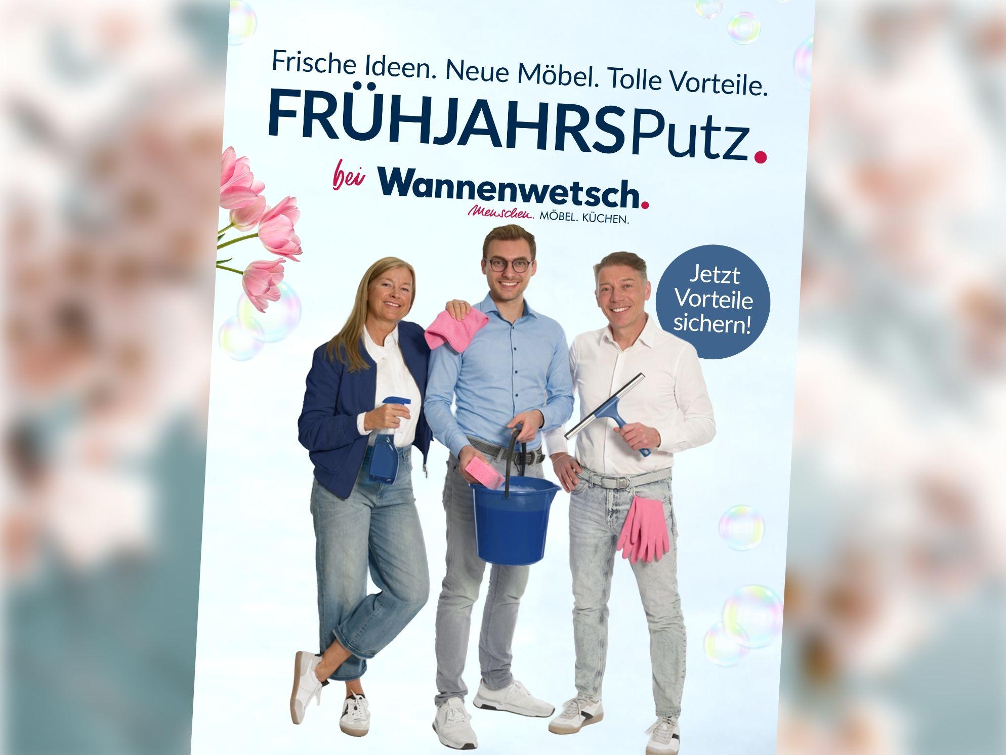 Frühjahrsputz Möbelaktion mit frischen Ideen und neuen Angeboten.