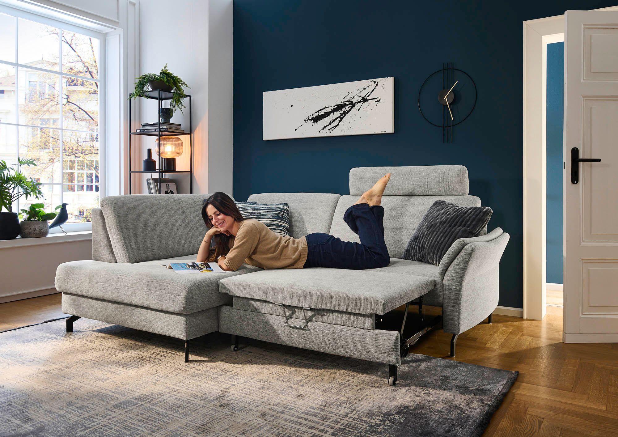 Detailbild Auszug und Kopfstütze