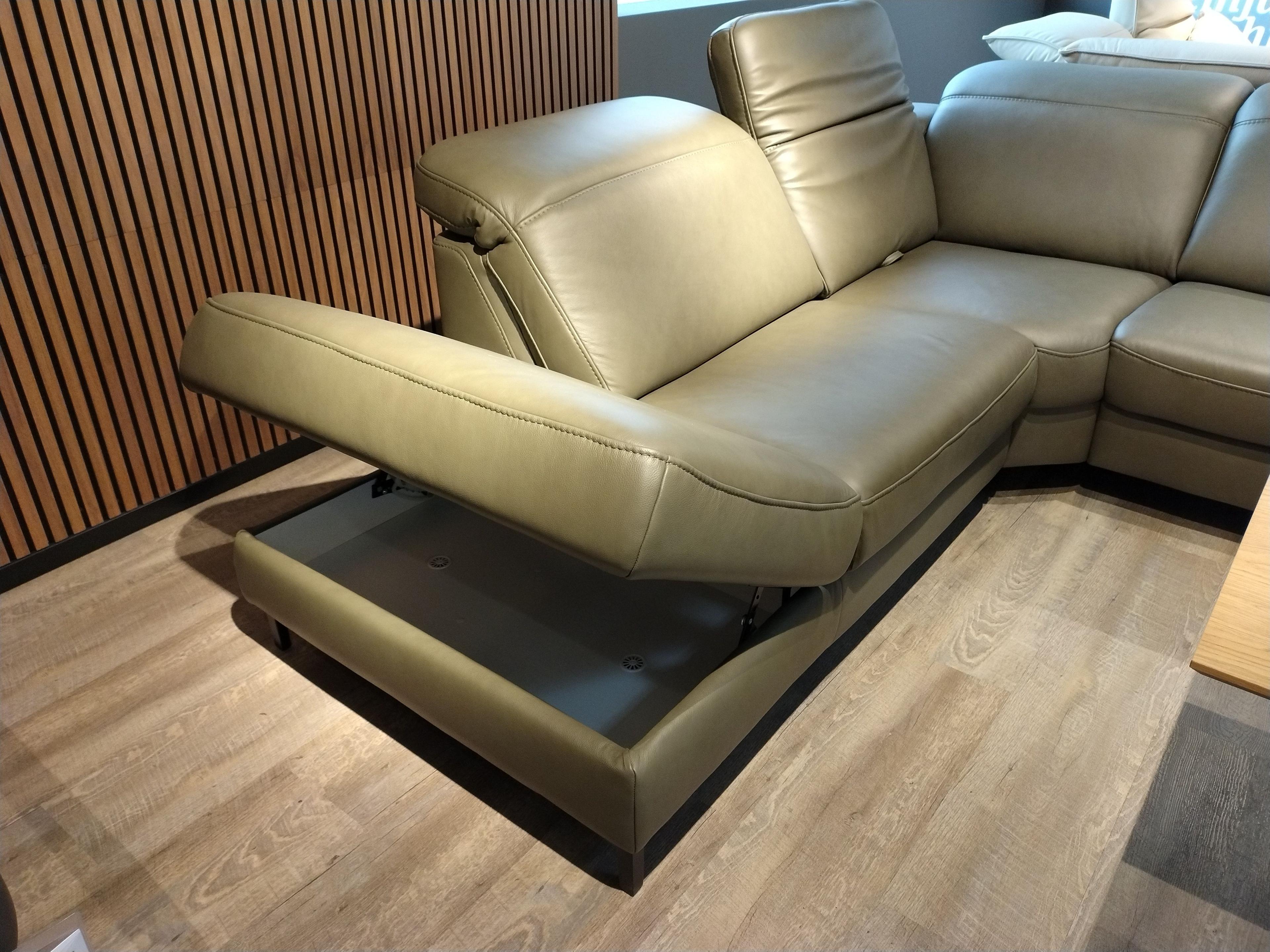 Detail Bettkasten in offenem Abschluss