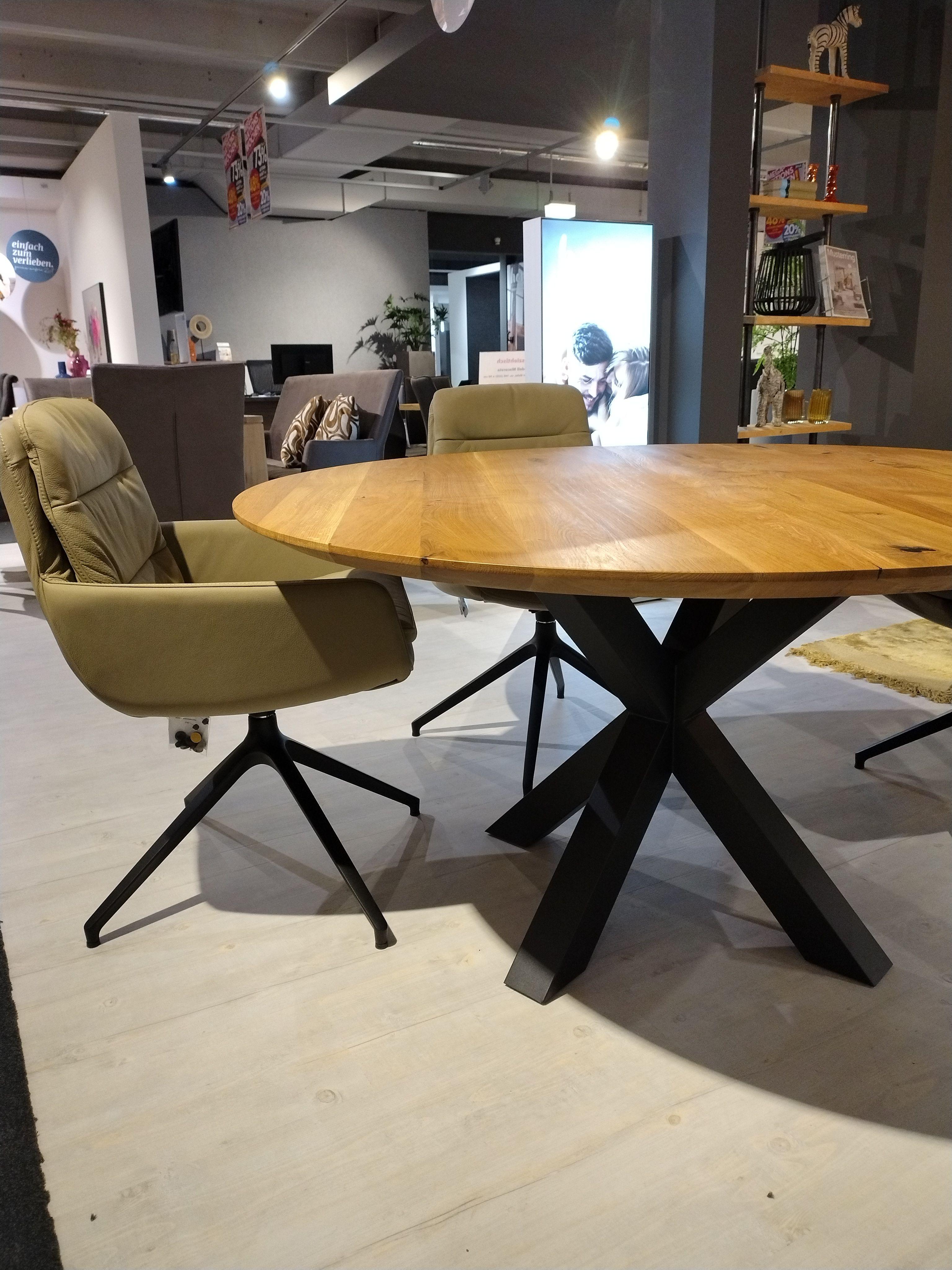 Detail Bild Esstisch Gestell schwarz