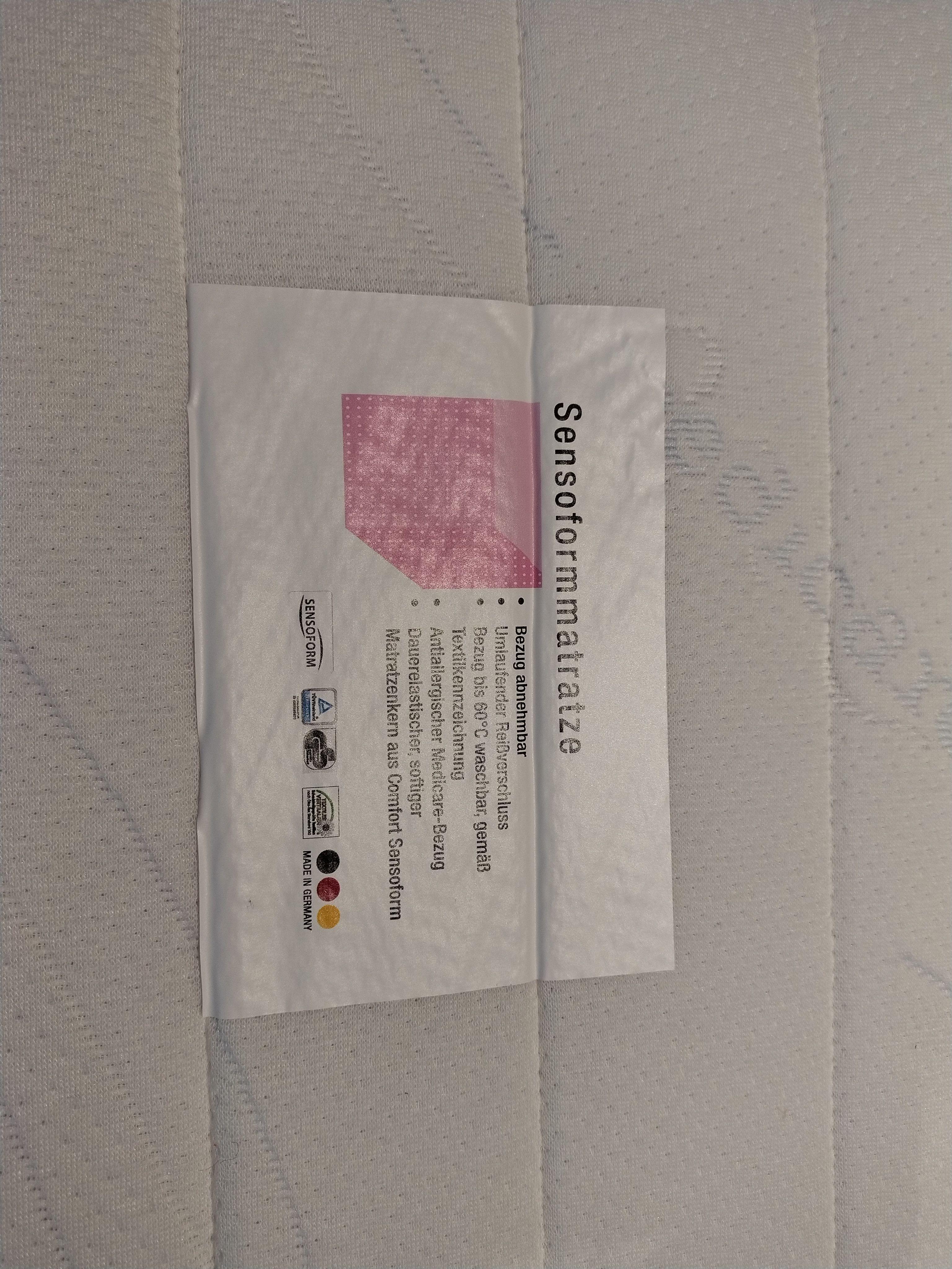 Bildbeschreibung Sensoformmatratze