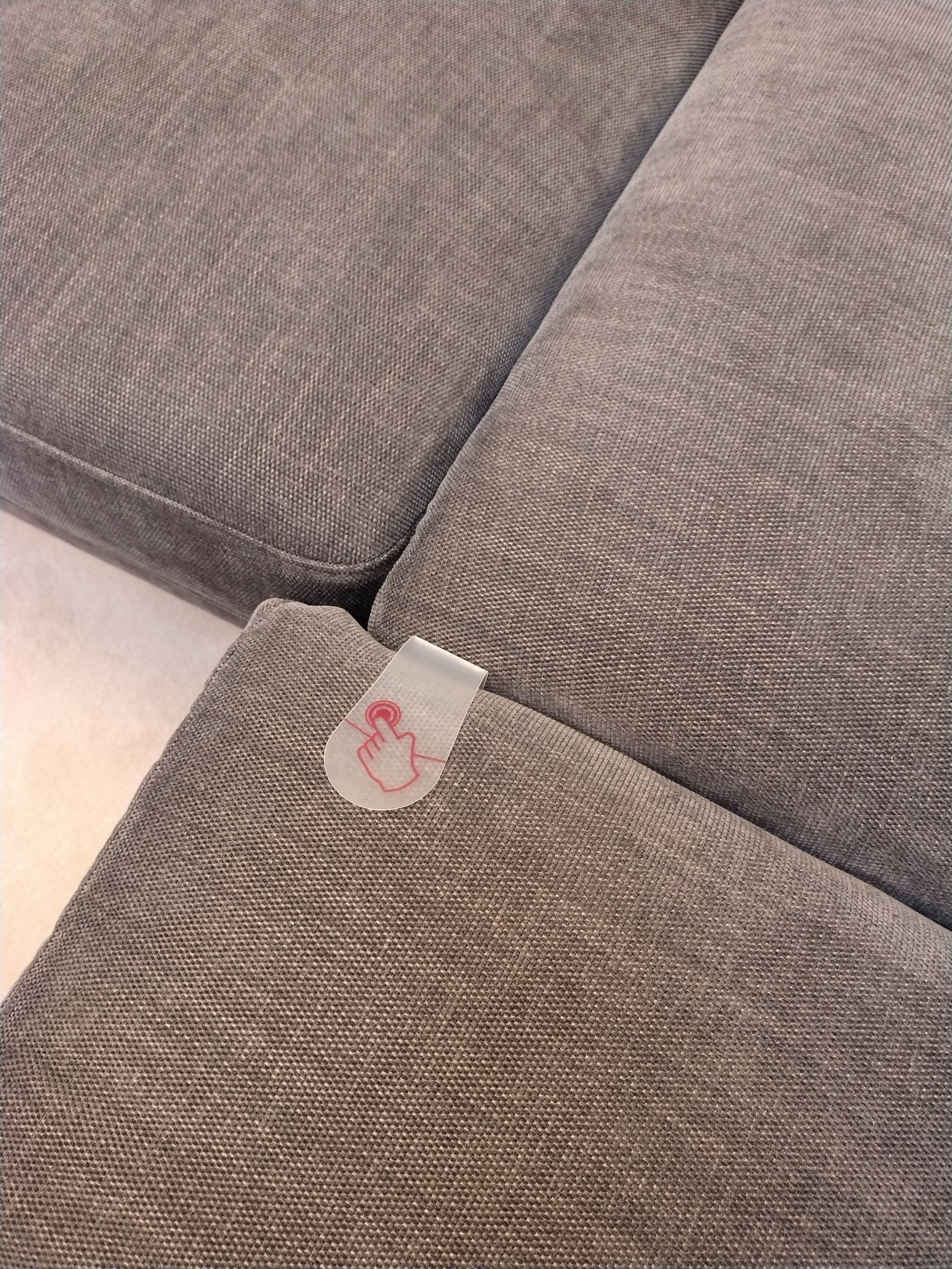 Detailbild Hinweis auf Touchschalter für Motor in 1-Sitzer