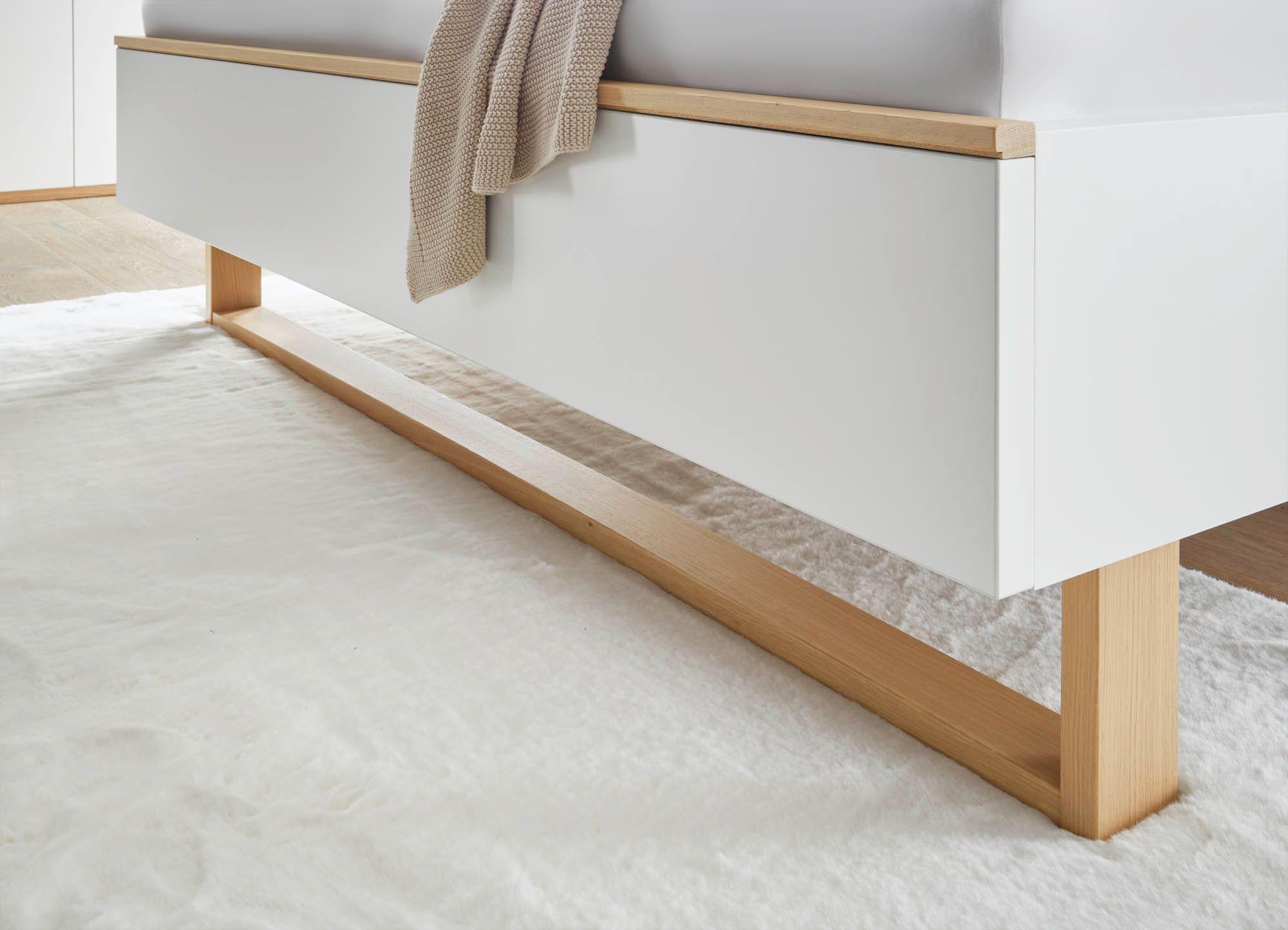 Detailbild Fußteil des Bettes 