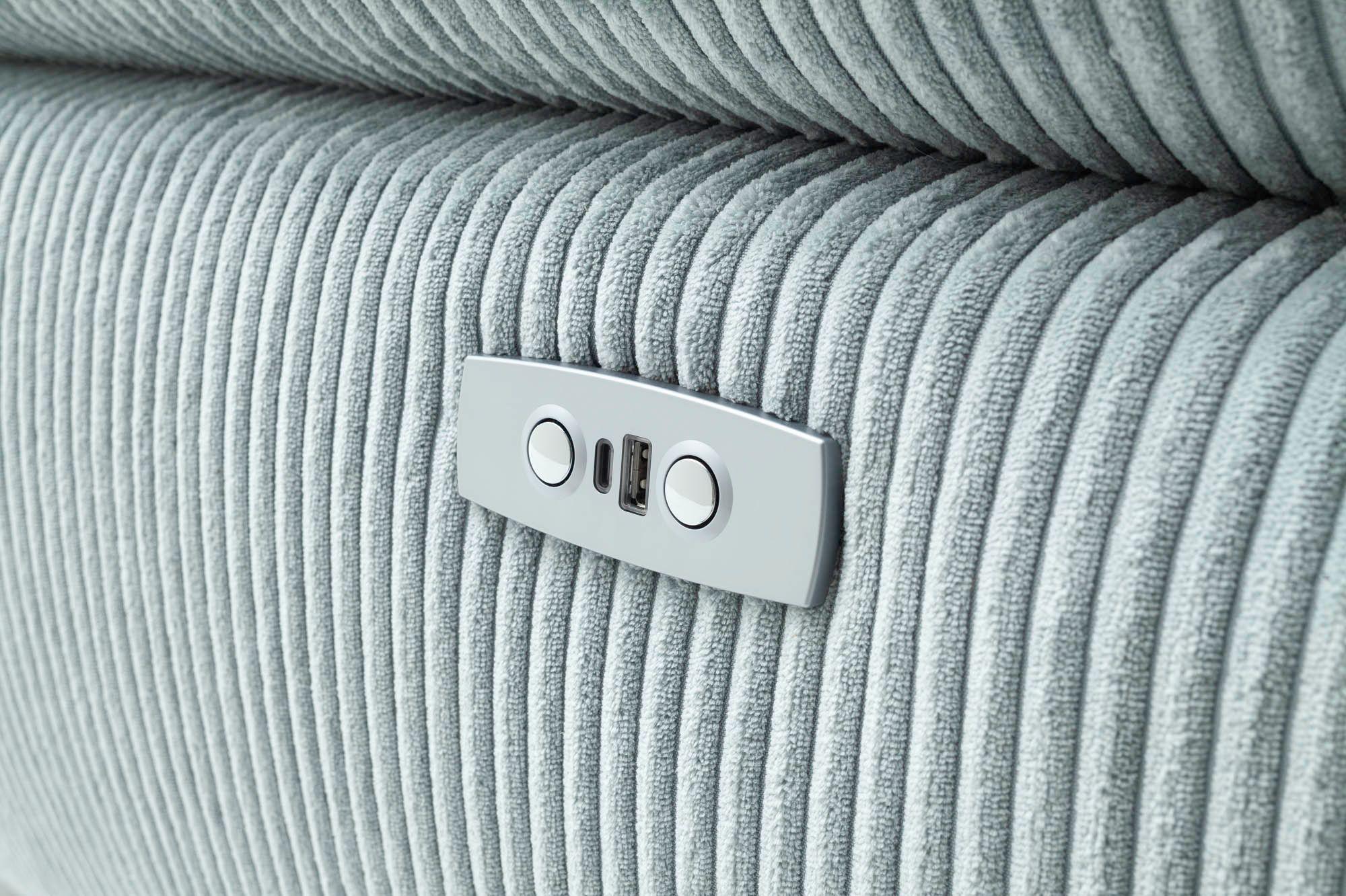 Detailbild USB C und USB A Anschluss