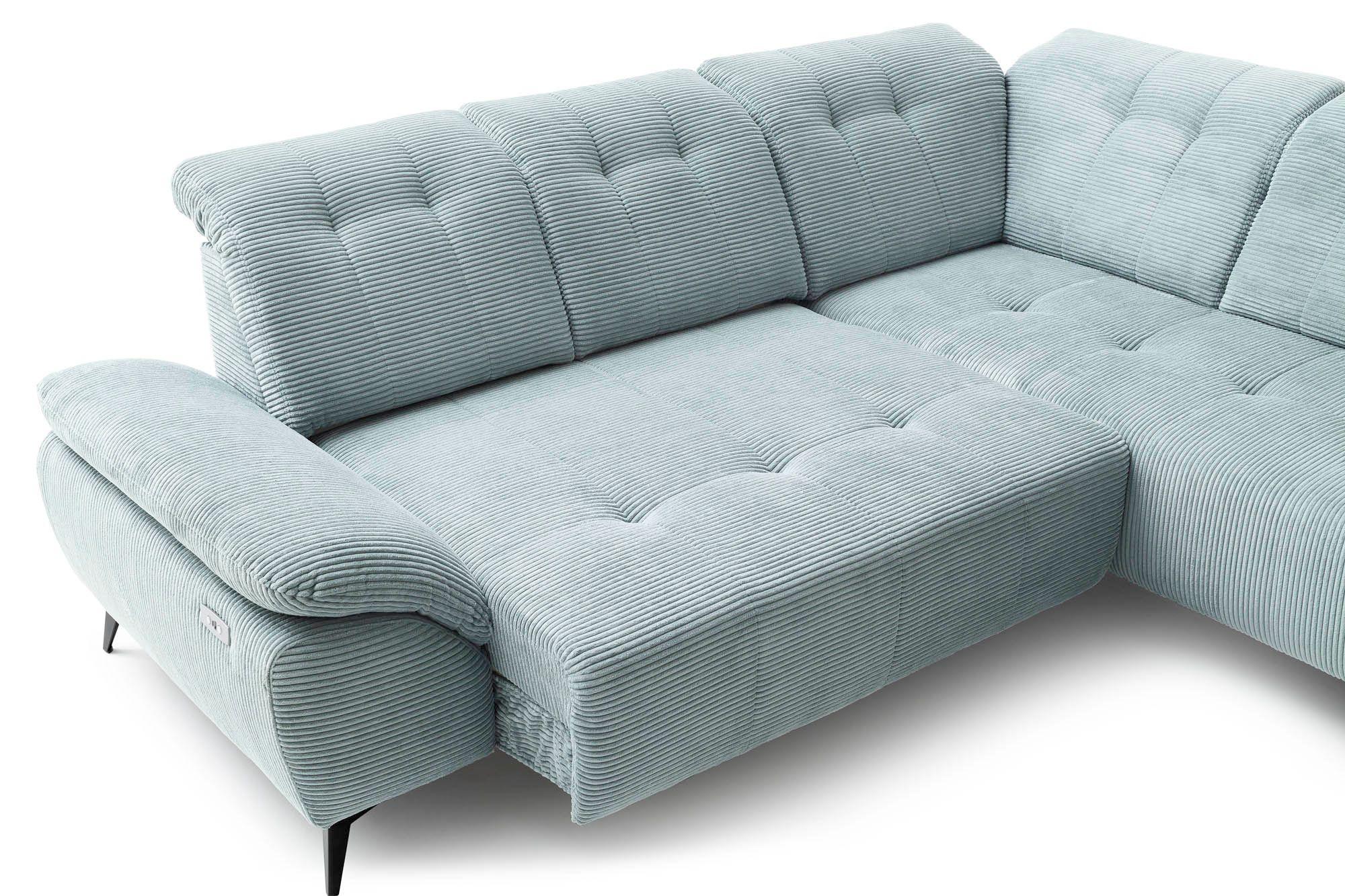 Detailbild motorischer Sitzvorzug