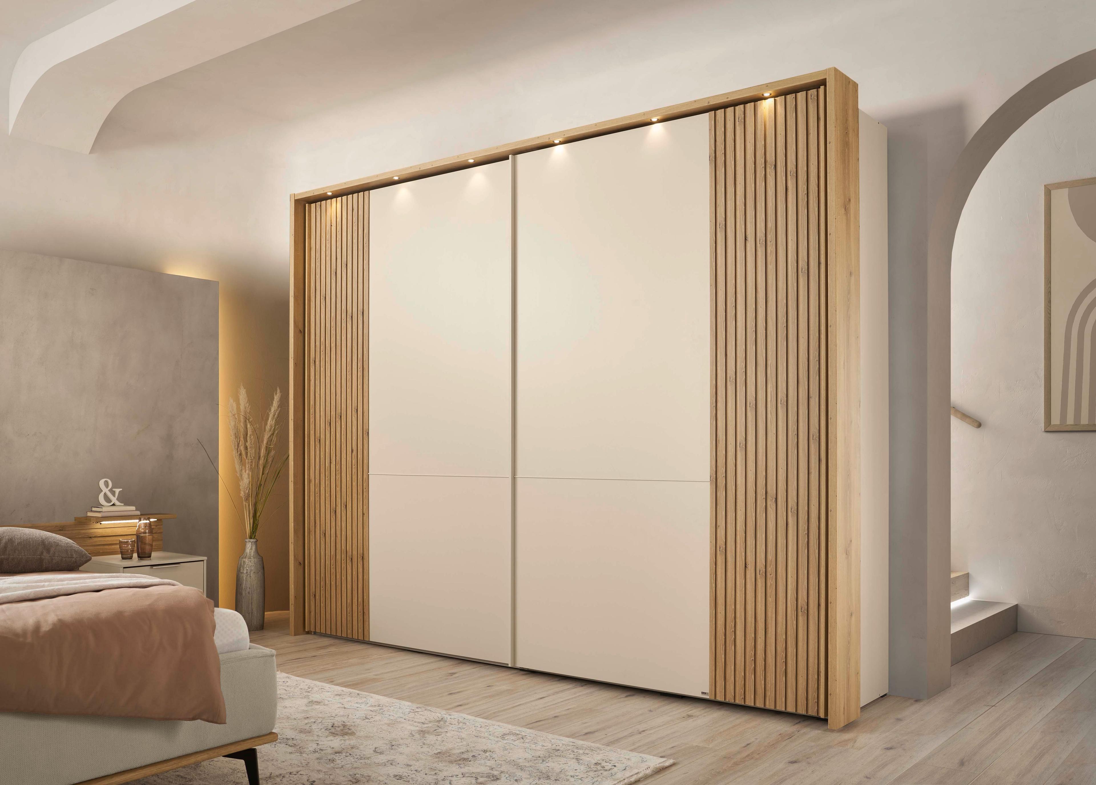 Schwebetürenschrank 2-türig