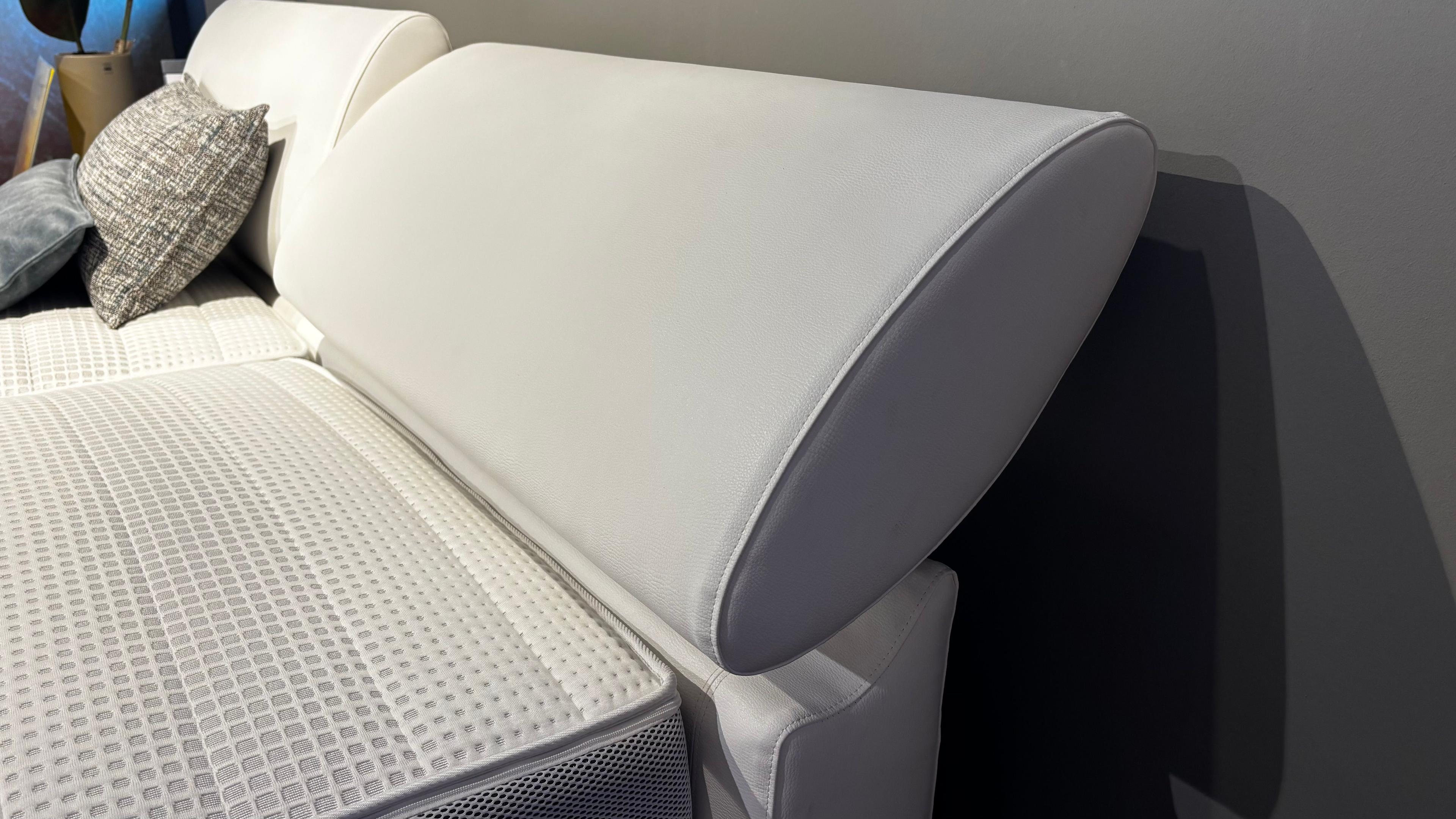 Kopfteilverstellung des Bettes