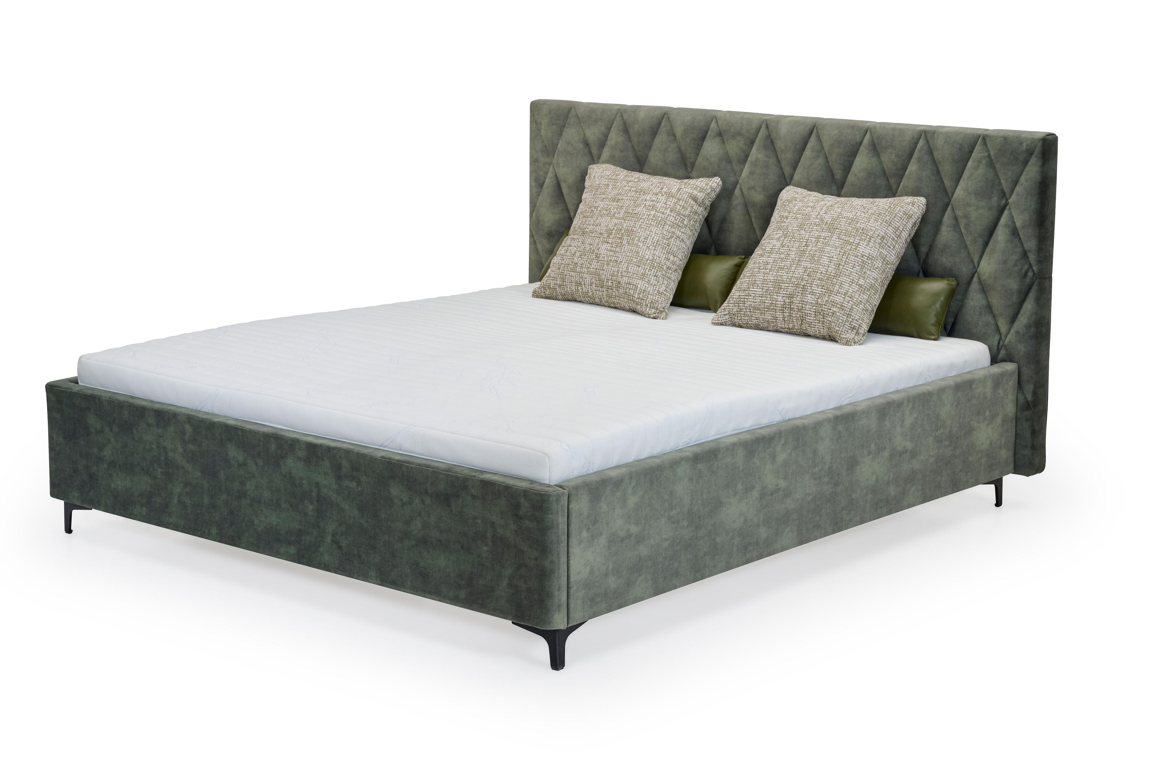 Polsterbett Liegefläche ca. 180 x 200 cm, Bezug Stoff Hunter, ohne Lattenrahmen und Matratzen