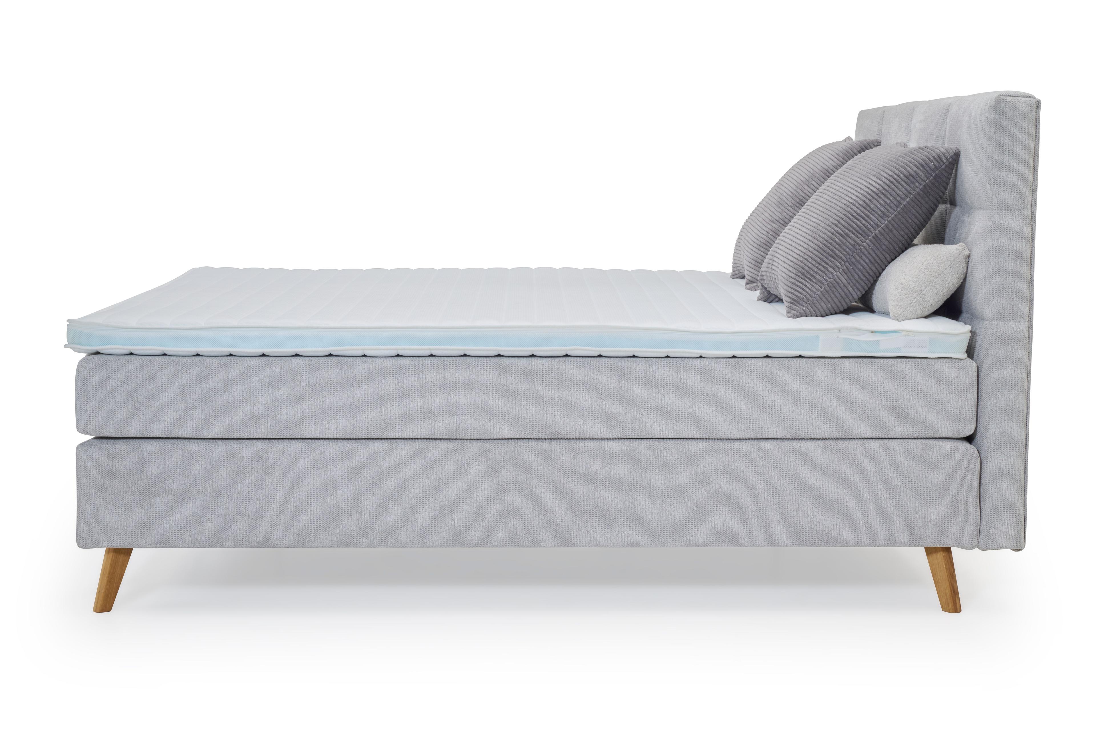 seitliche Ansicht Boxspringbett